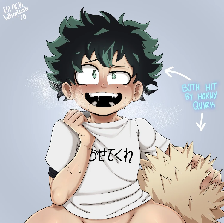 The Femboy Deku Chronicles porn comic picture 7