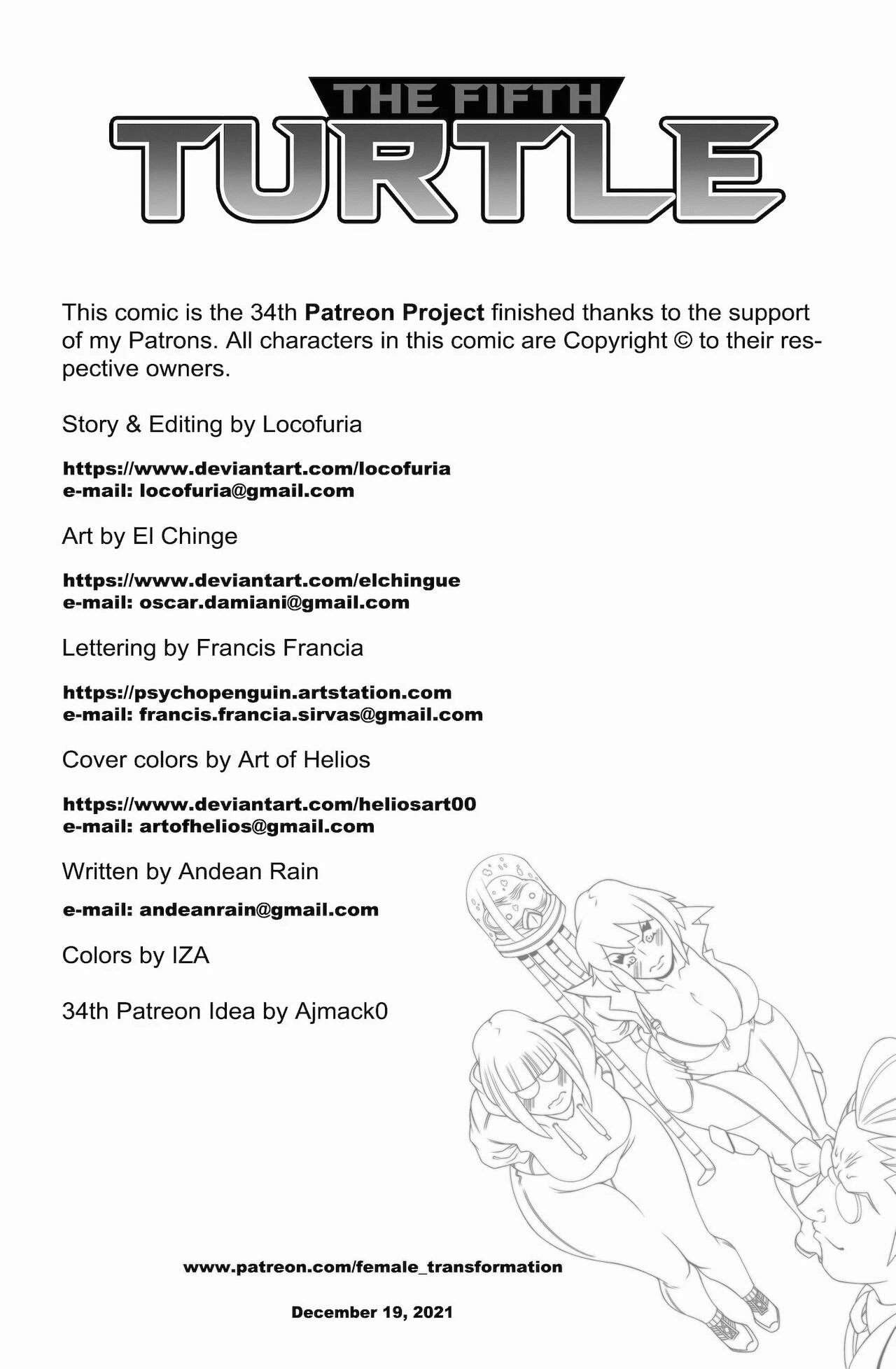 The Fifth Turtle porn comic picture 3