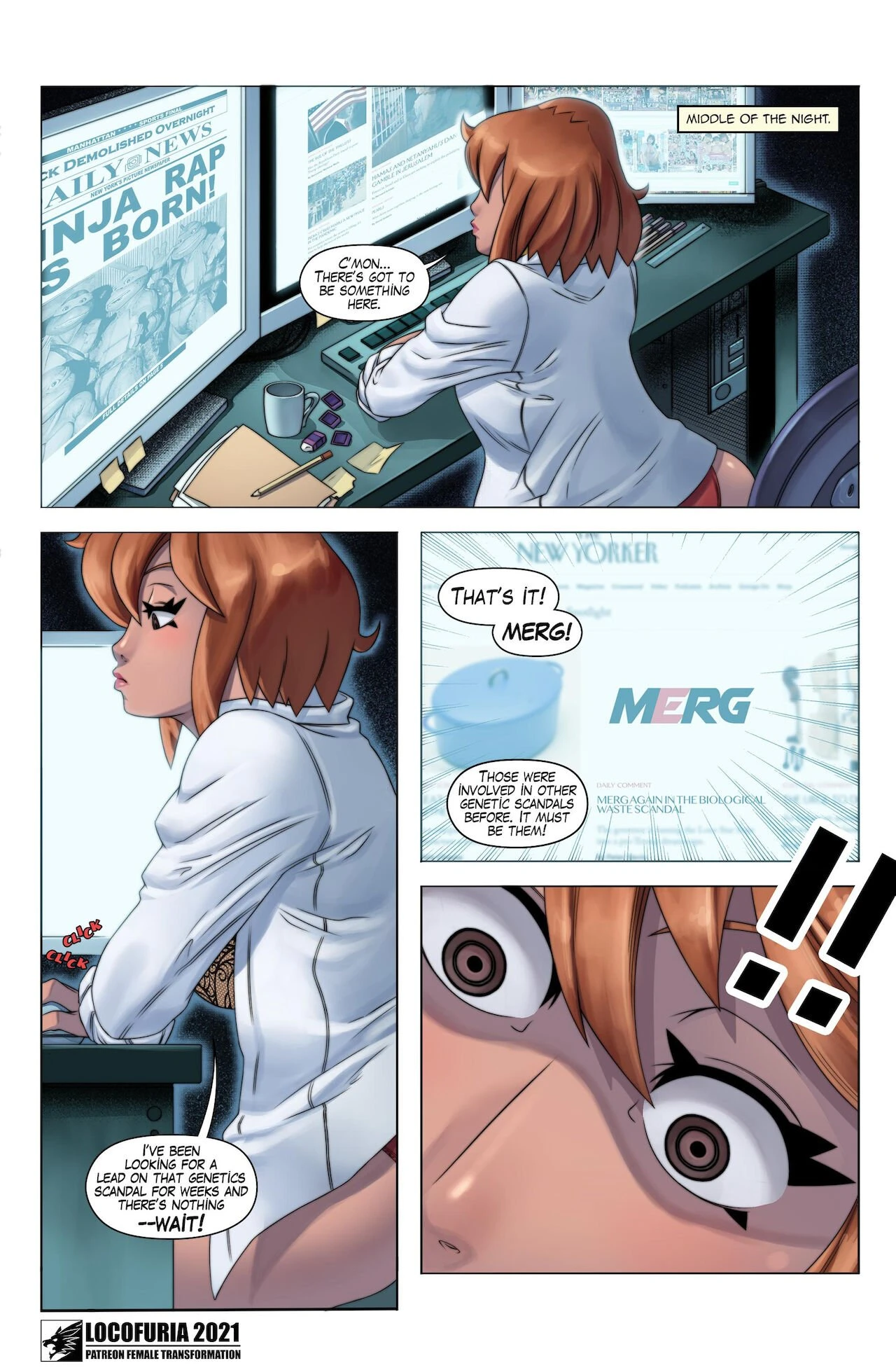 The Fifth Turtle porn comic picture 4