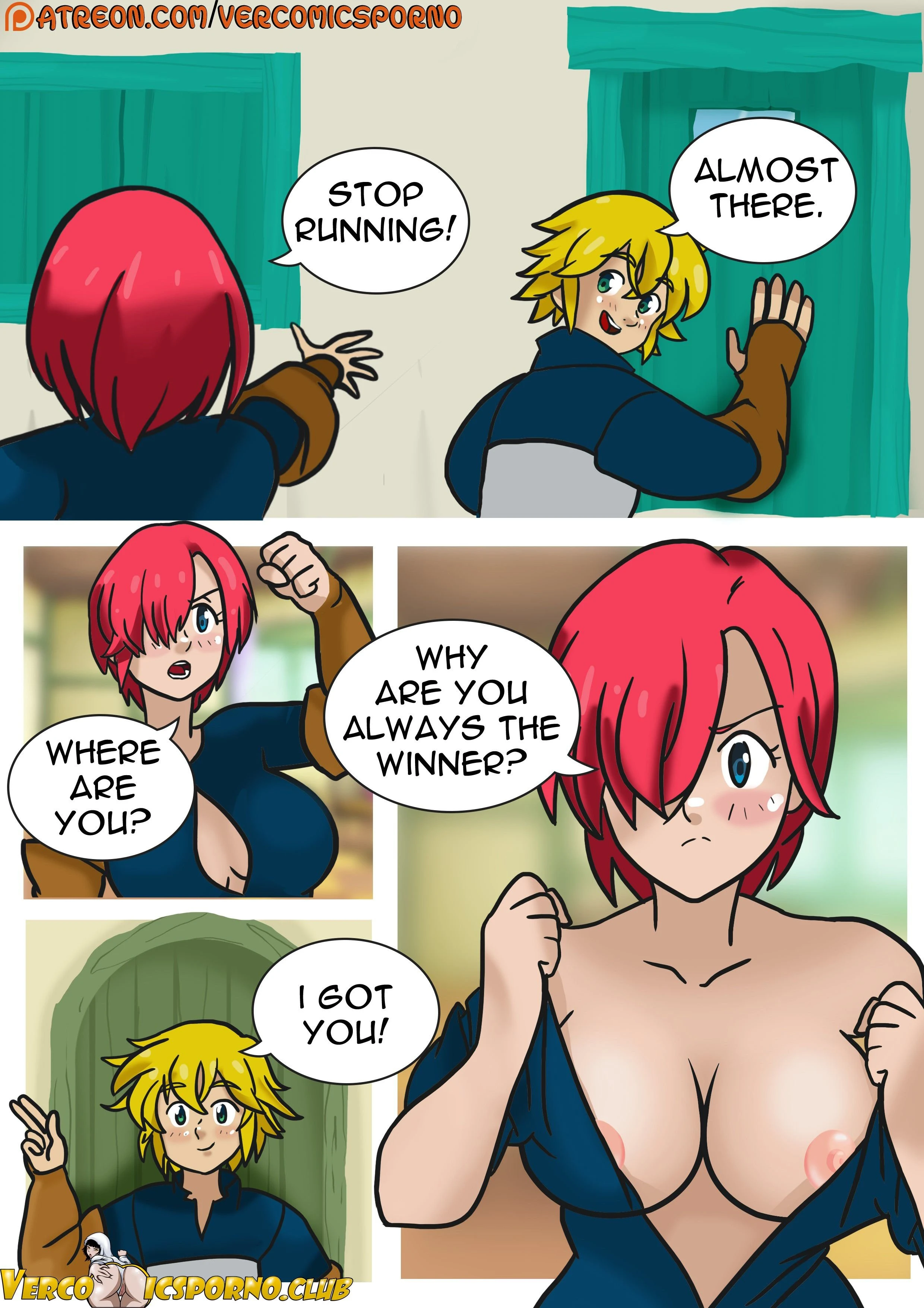 The First Encounter porn comic picture 17