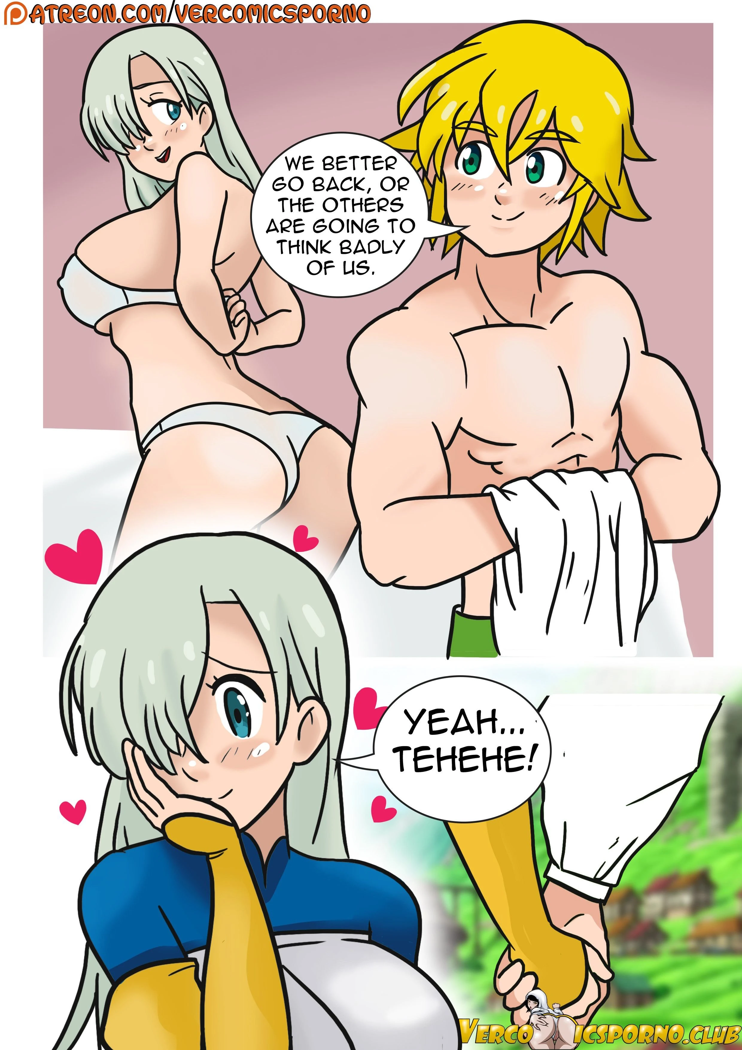 The First Encounter porn comic picture 27