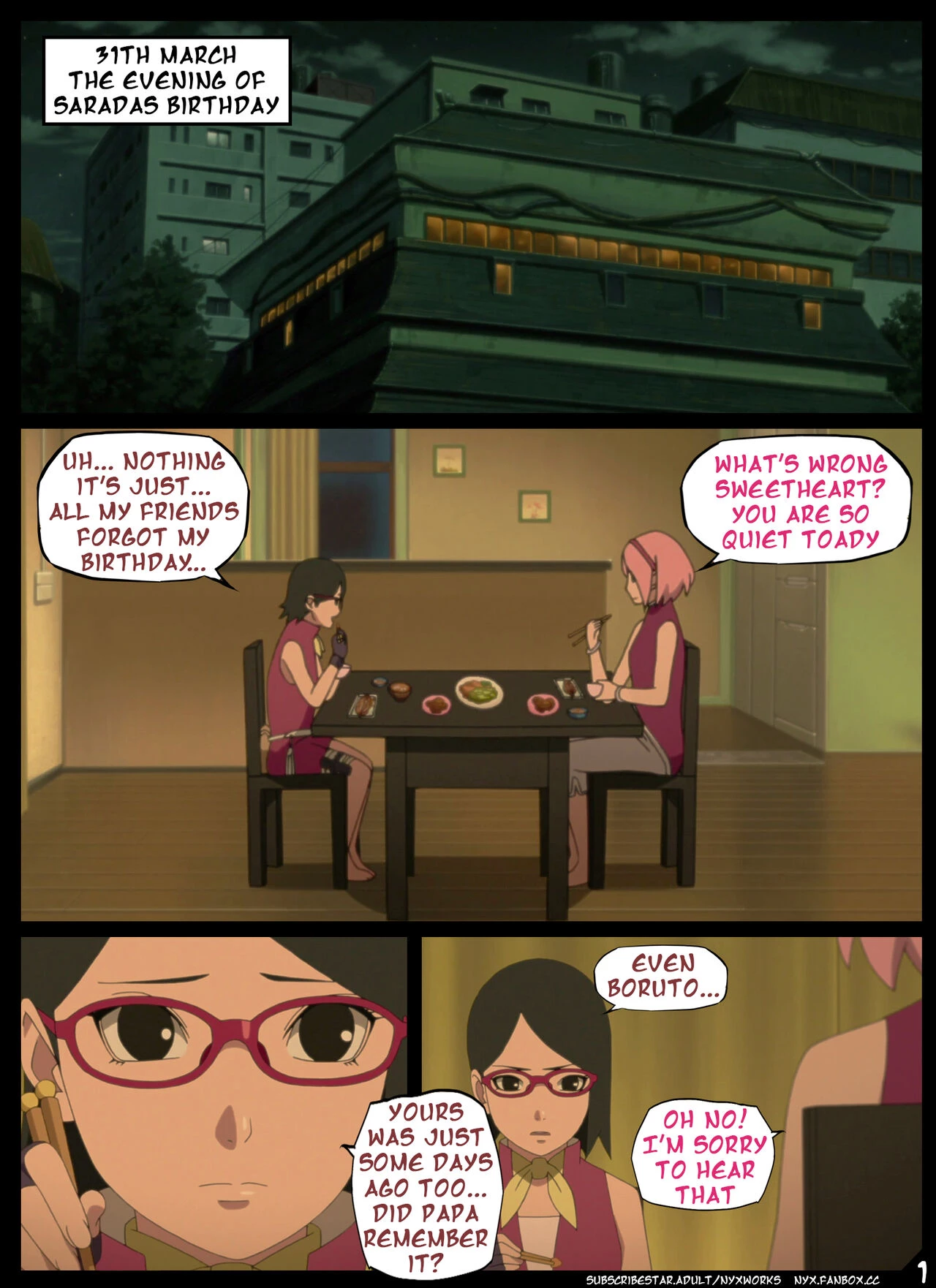 The Forgotten Birthday porn comic picture 2