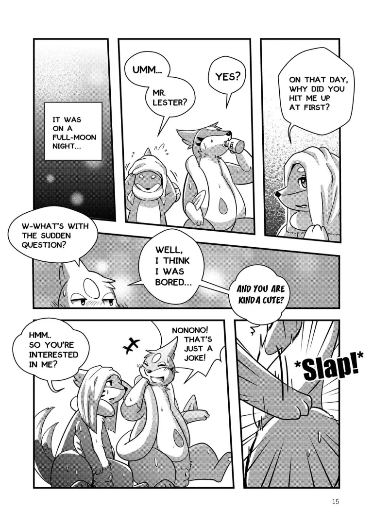 The full moon porn comic picture 16