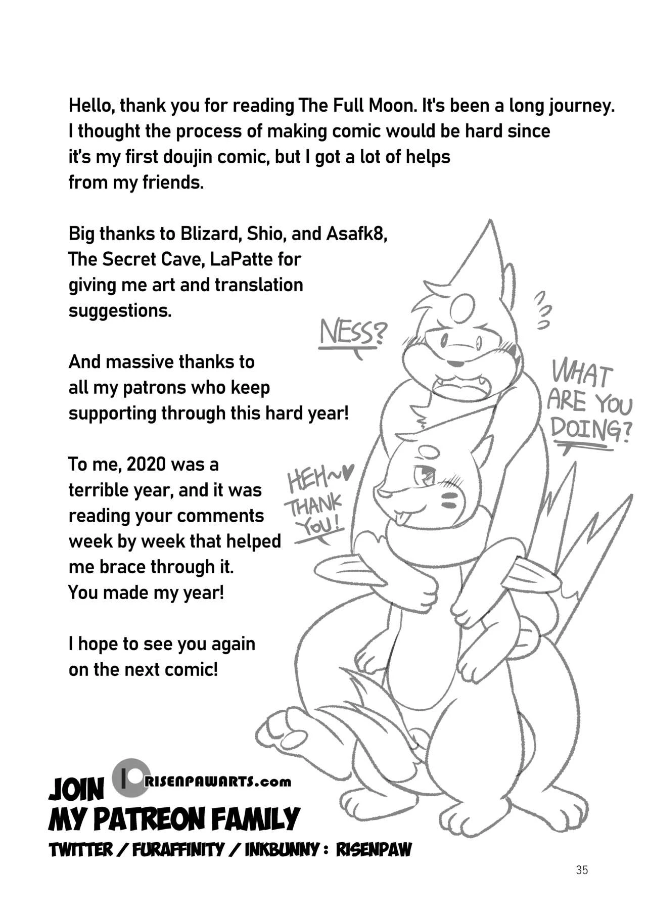 The full moon porn comic picture 36