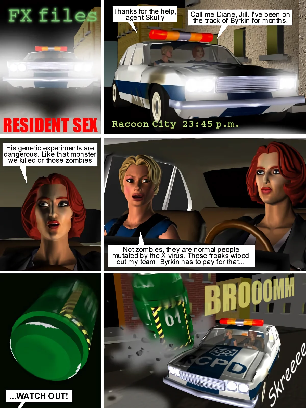 The FX Files - Resident Sex porn comic picture 2