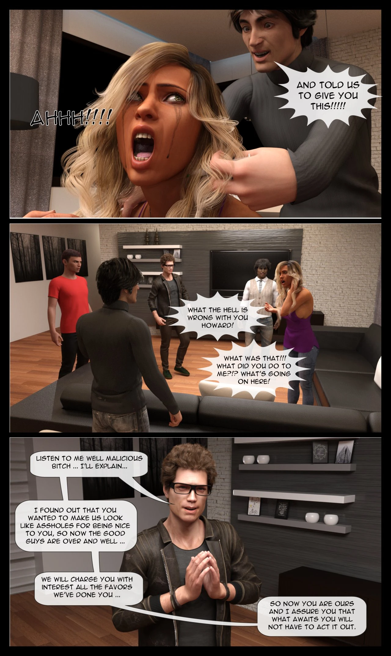 The Gang Bang Theory - Penny´s Rape -Volume 1 porn comic picture 15