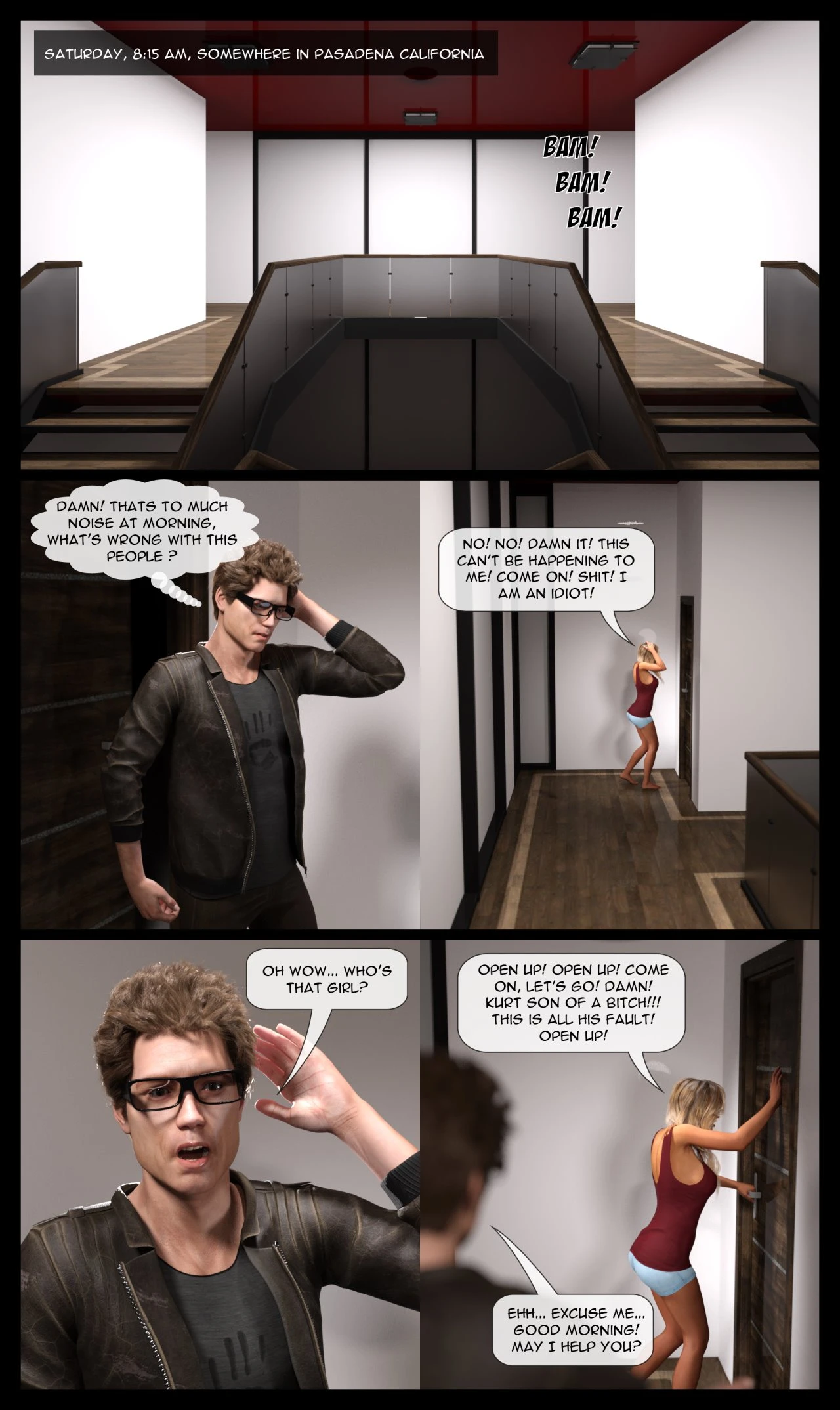 The Gang Bang Theory - Penny´s Rape -Volume 1 porn comic picture 3