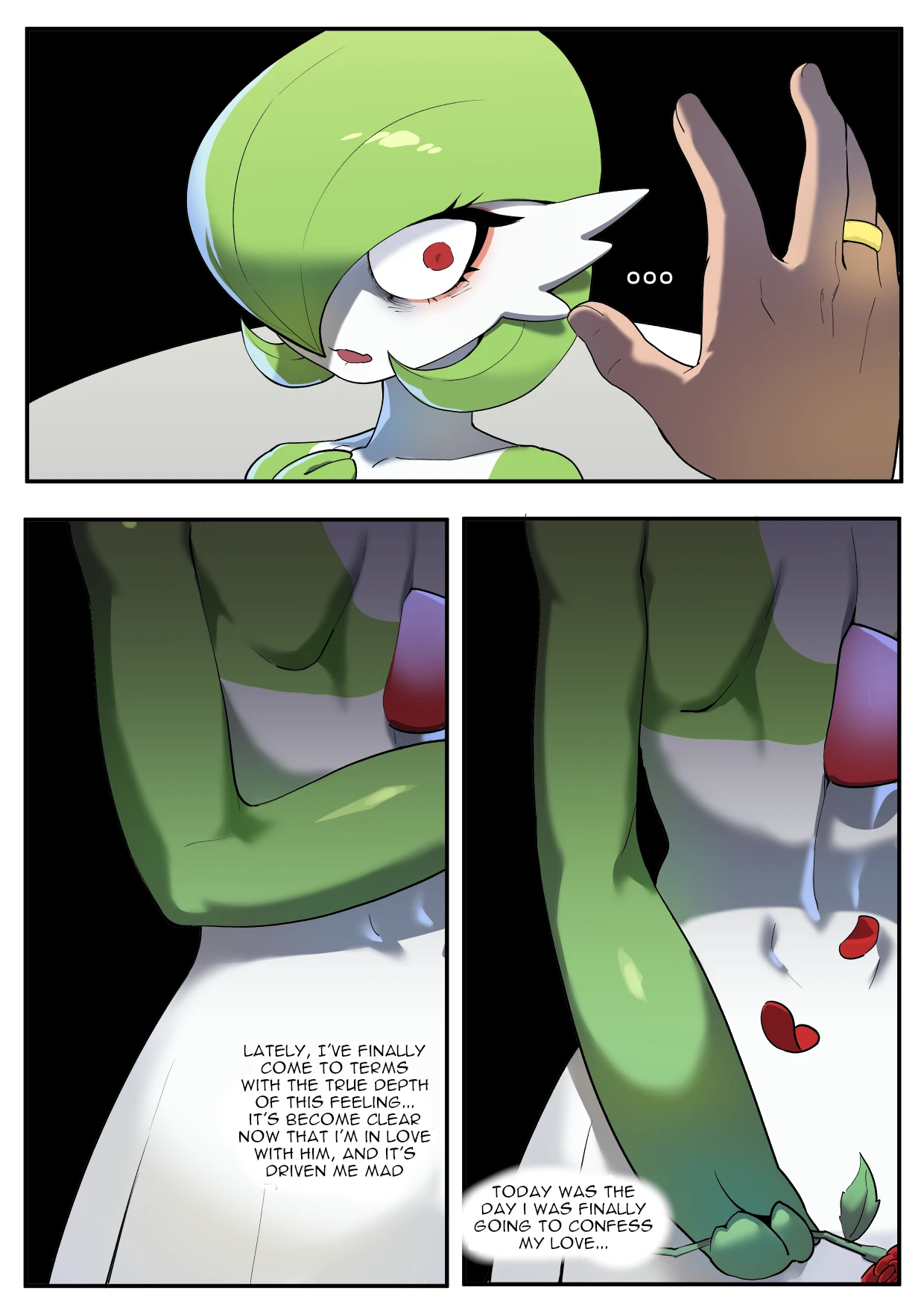 The Gardevoir Who Loved Her Trainer Too Much porn comic picture 2