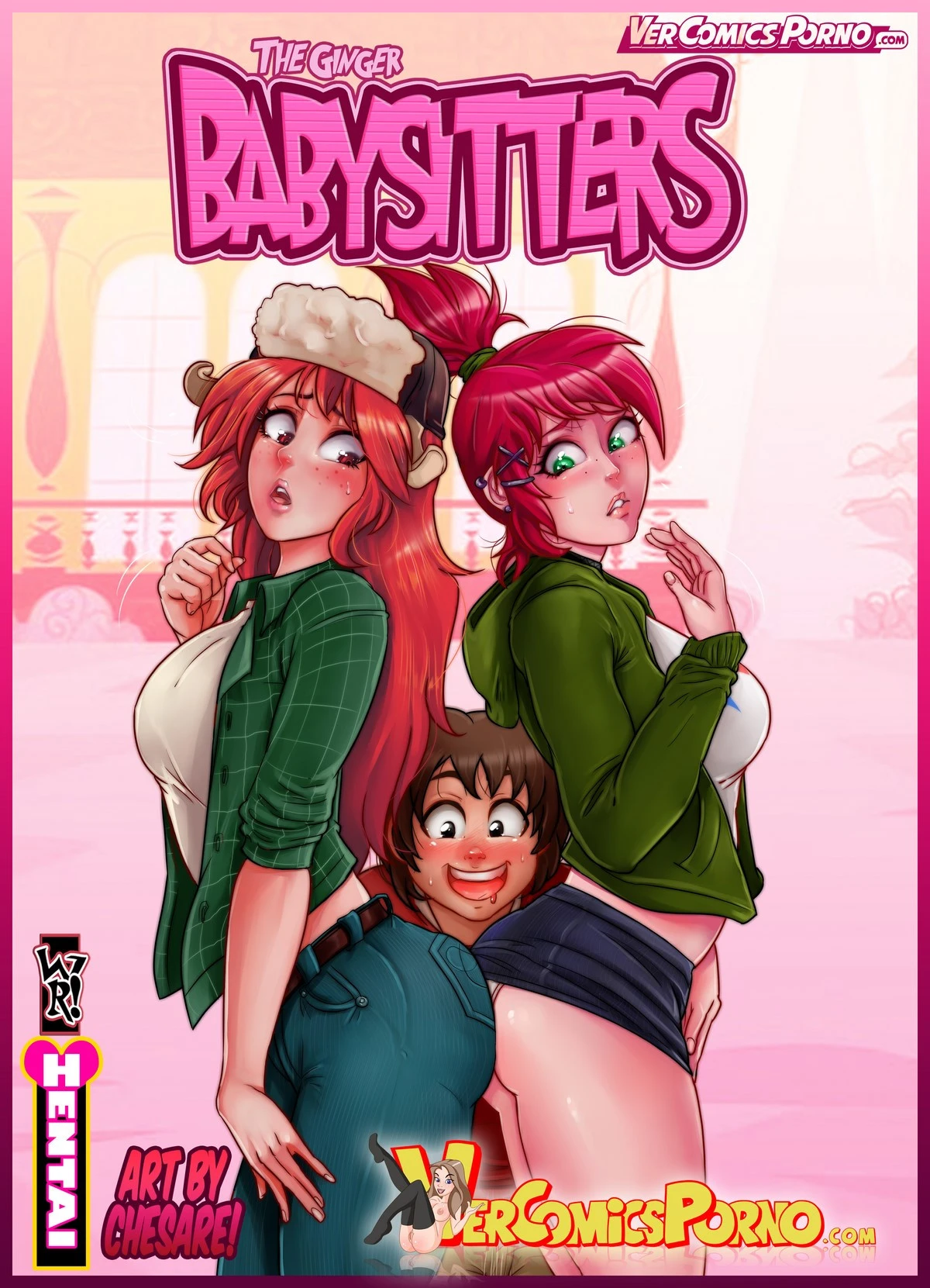 The ginger babysitters porn comic picture 1