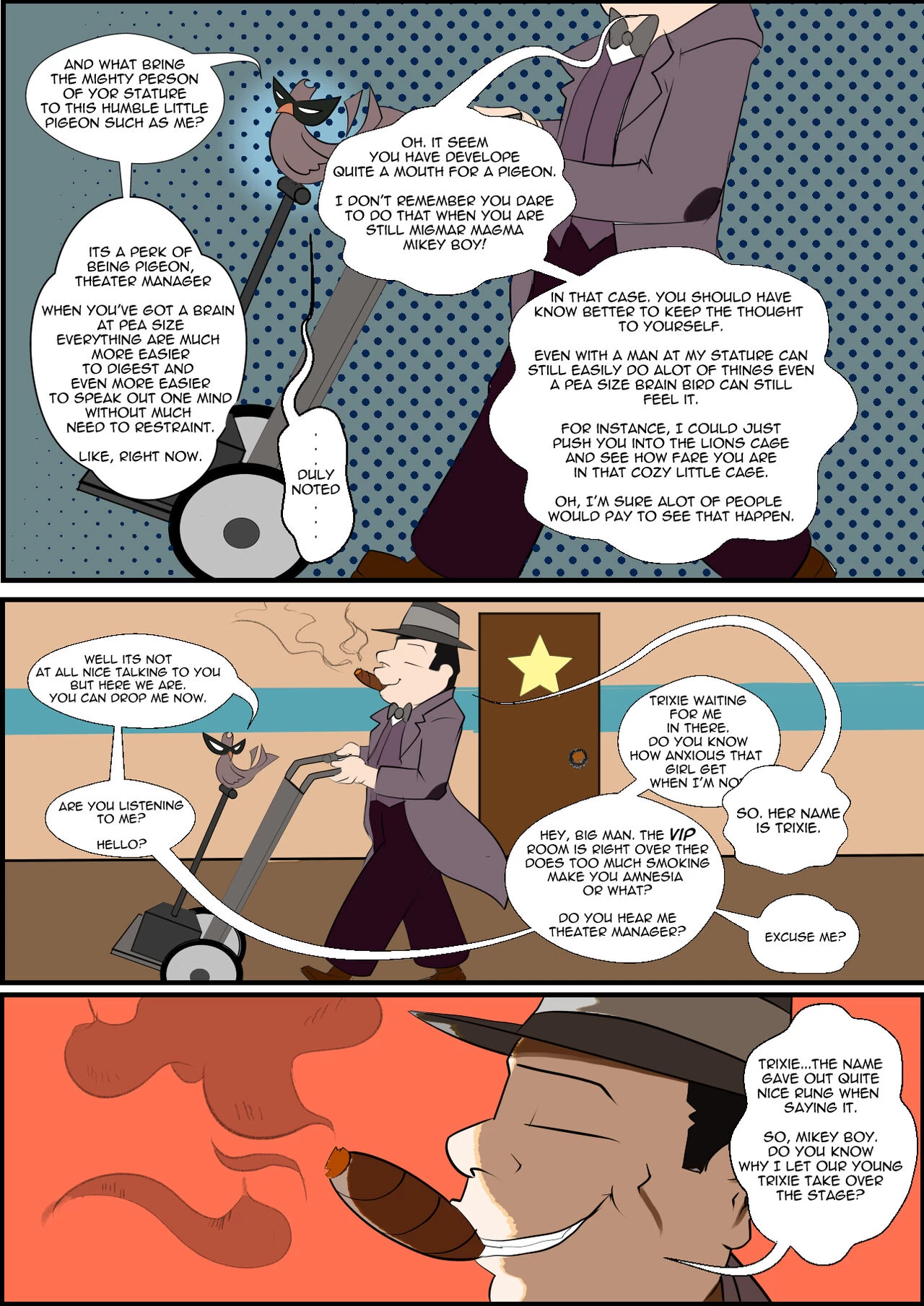 The Girl and Her Magician porn comic picture 15