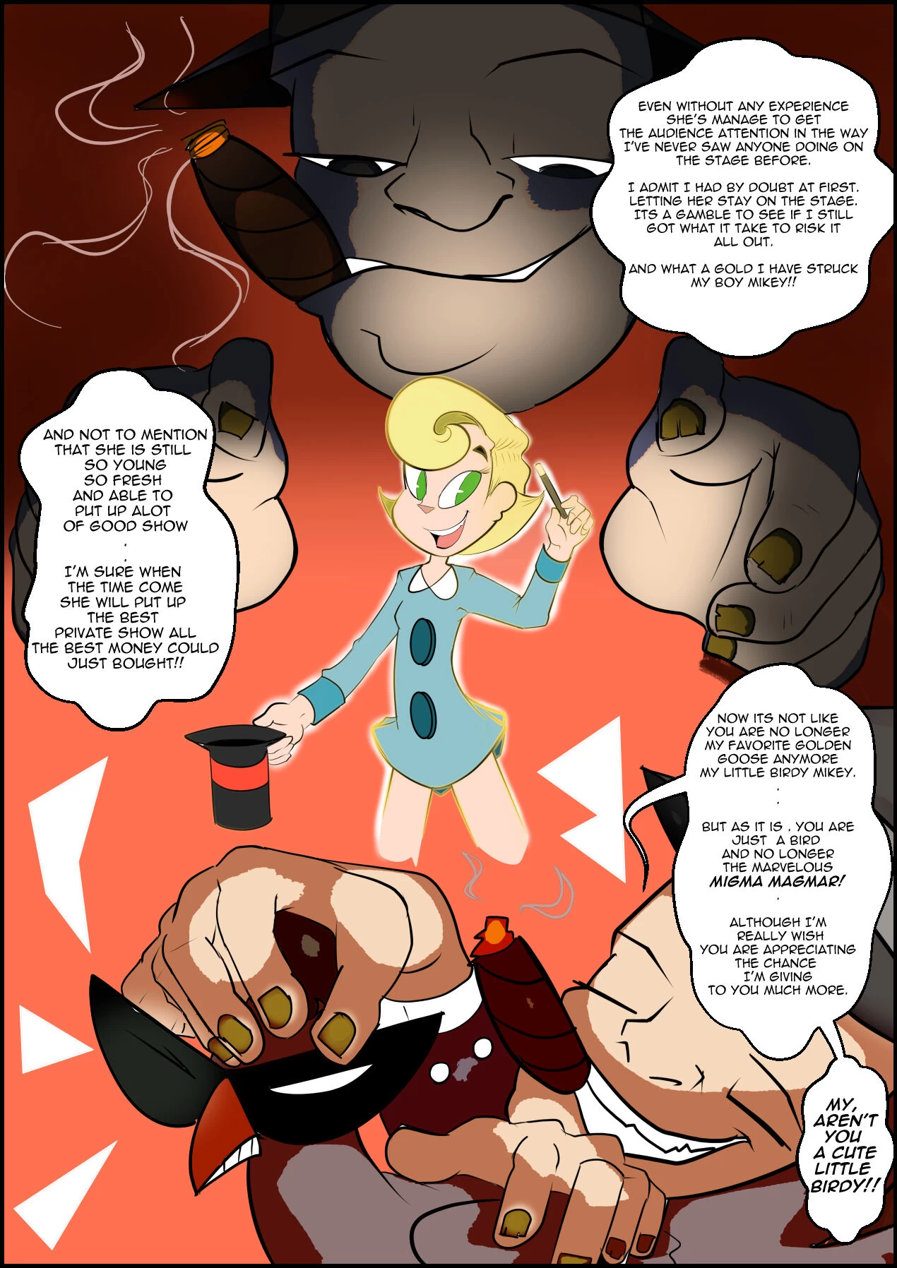 The Girl and Her Magician porn comic picture 16