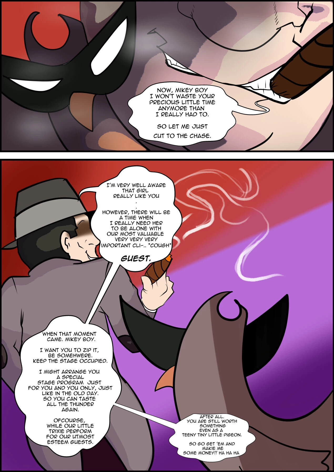 The Girl and Her Magician porn comic picture 17