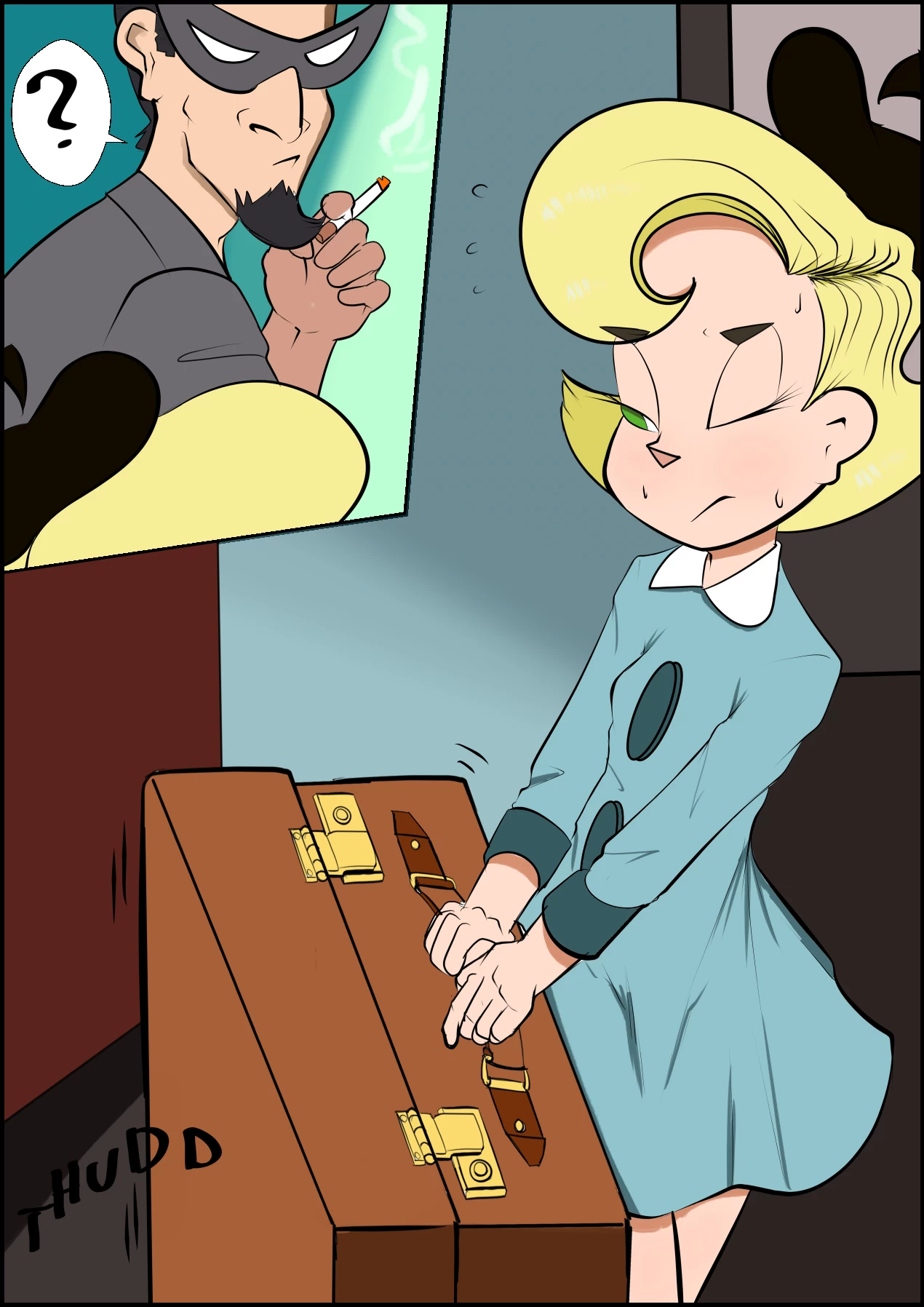 The Girl and Her Magician porn comic picture 19