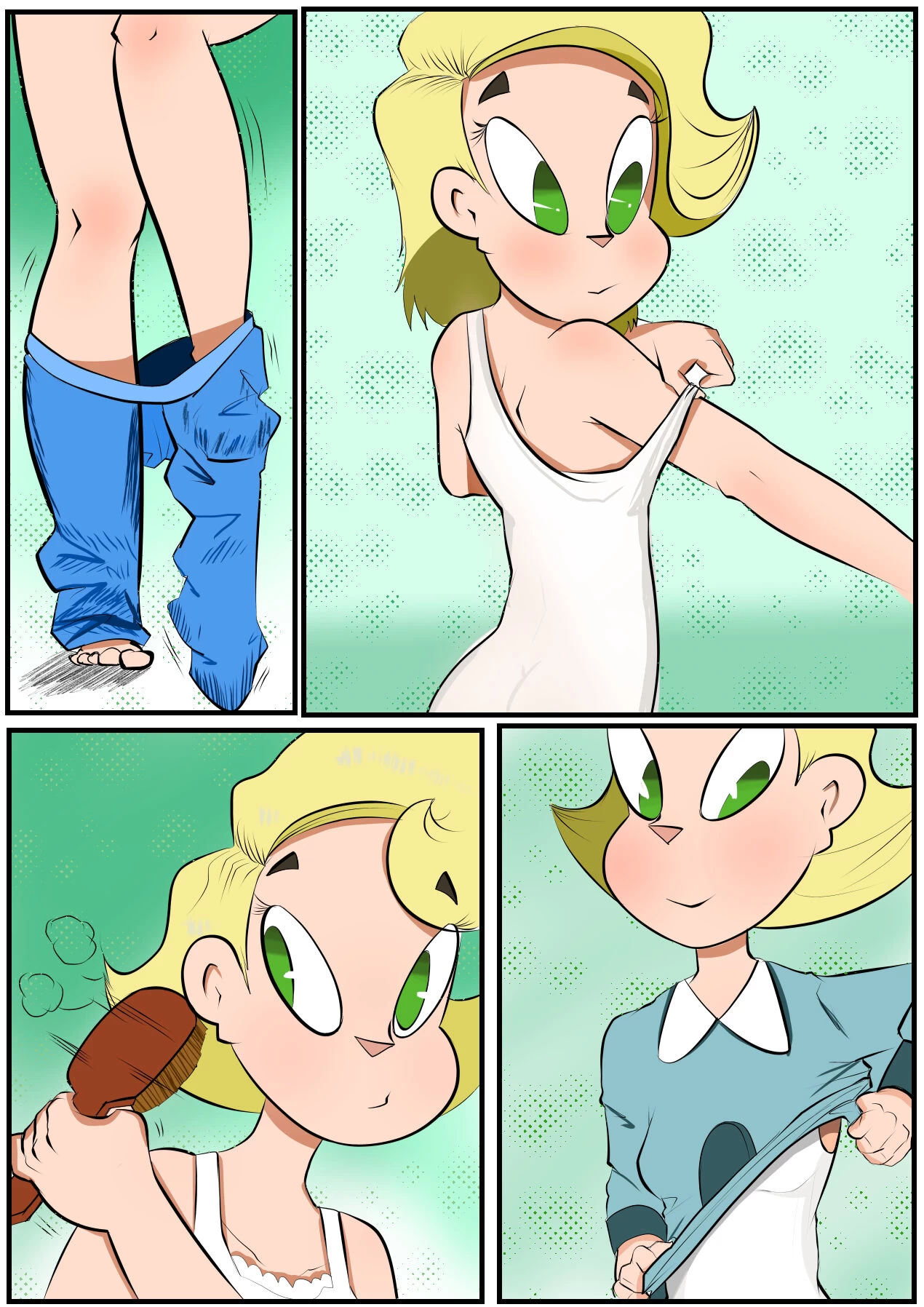 The Girl and Her Magician porn comic picture 24