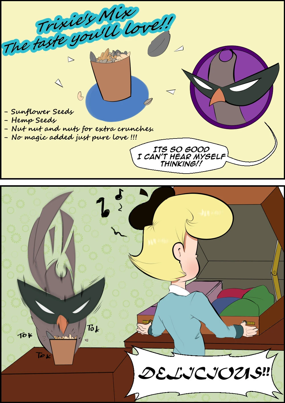 The Girl and Her Magician porn comic picture 27