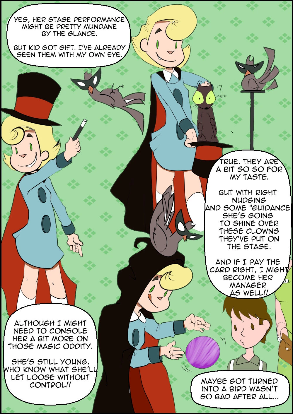 The Girl and Her Magician porn comic picture 29