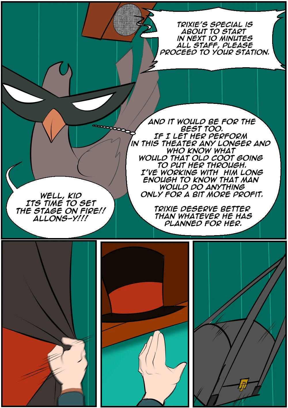 The Girl and Her Magician porn comic picture 30