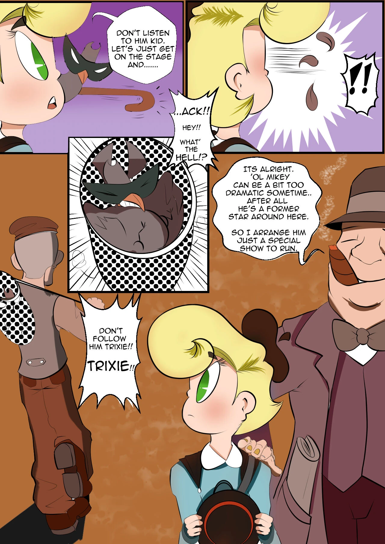 The Girl and Her Magician porn comic picture 33