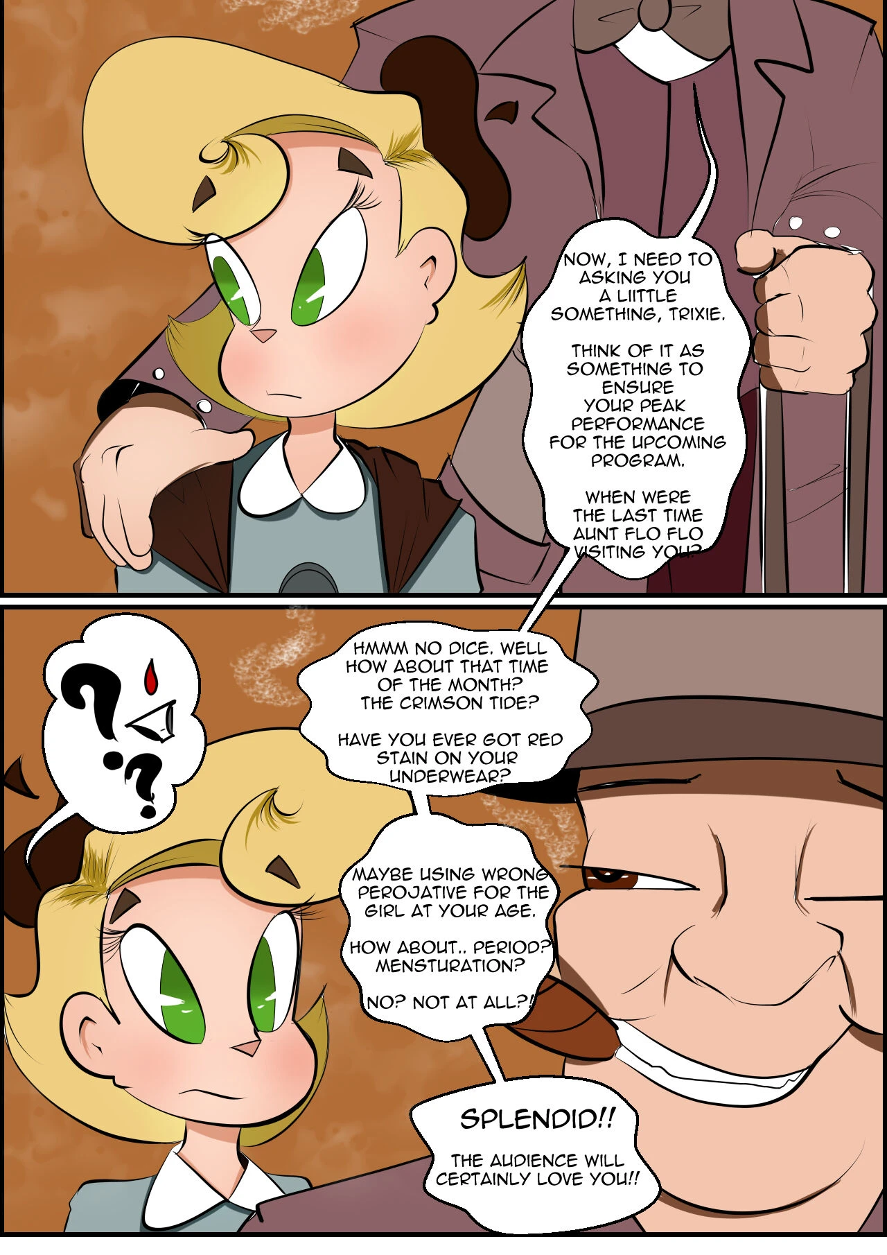 The Girl and Her Magician porn comic picture 34