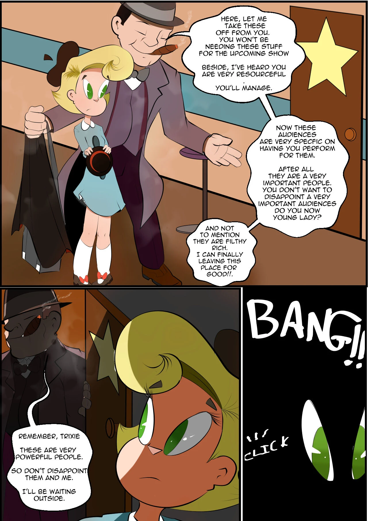 The Girl and Her Magician porn comic picture 35