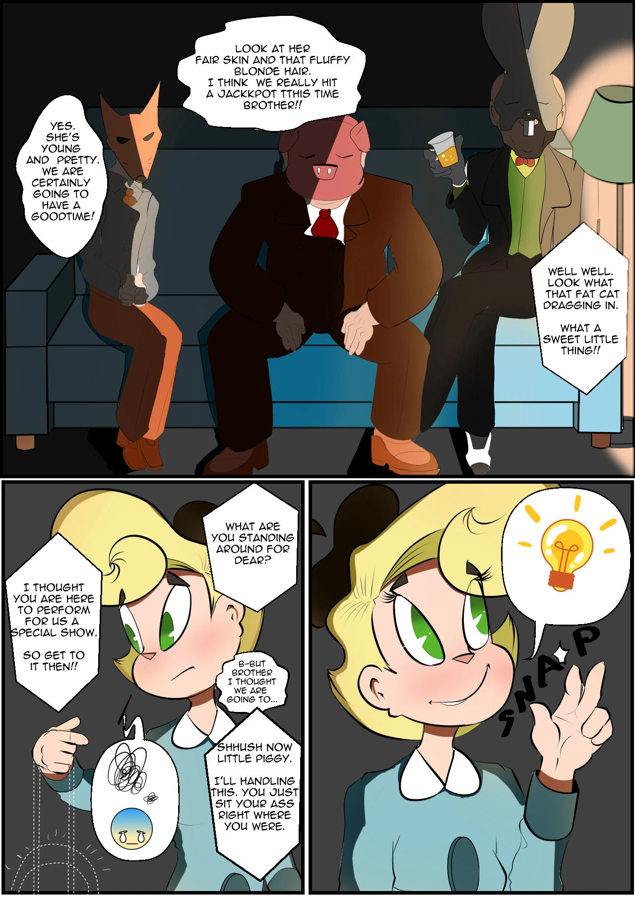 The Girl and Her Magician porn comic picture 37