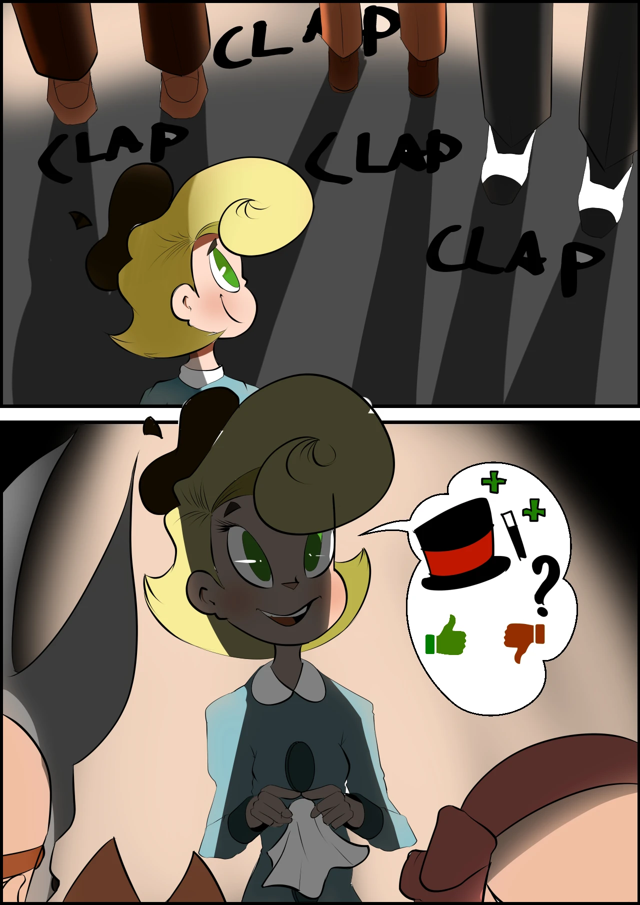 The Girl and Her Magician porn comic picture 39