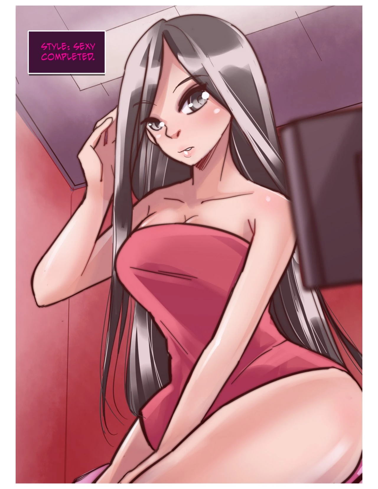 The Girl's Toilet porn comic picture 17