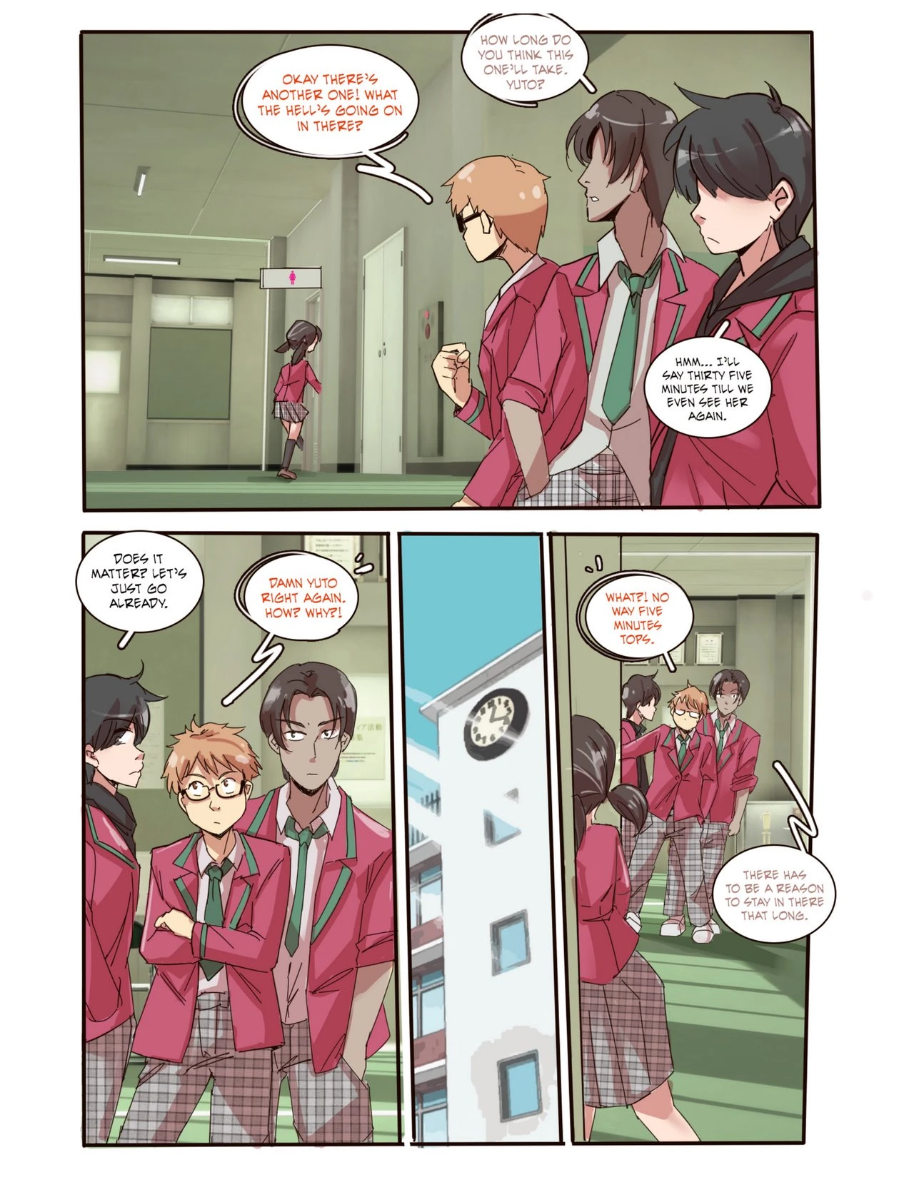 The Girl's Toilet porn comic picture 2