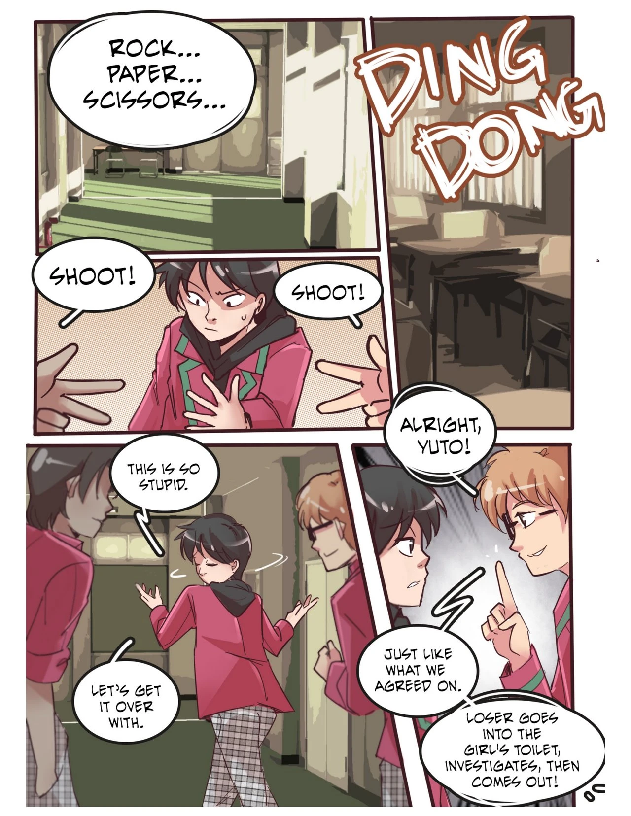 The Girl's Toilet porn comic picture 3