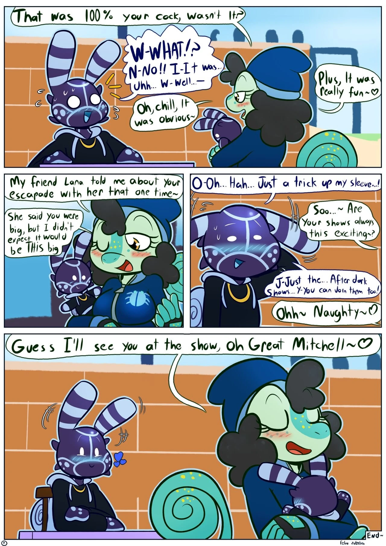 The Girthy Pole Challenge porn comic picture 7