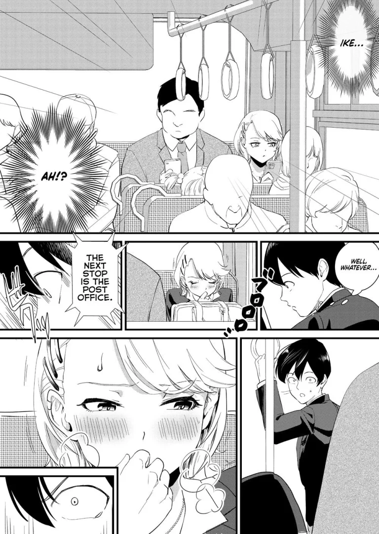 The Gyaru Girl is Cumming on the Bus \ Galko wa Bus de Zecchouchuu porn comic picture 13