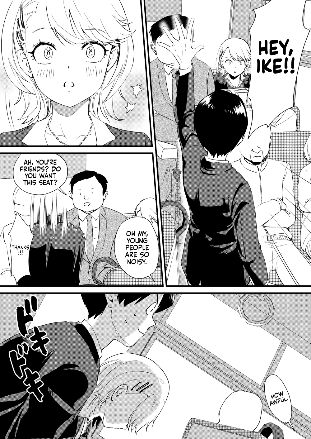 The Gyaru Girl is Cumming on the Bus \ Galko wa Bus de Zecchouchuu porn comic picture 14