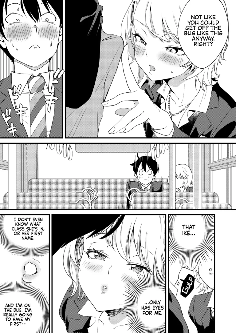 The Gyaru Girl is Cumming on the Bus \ Galko wa Bus de Zecchouchuu porn comic picture 18