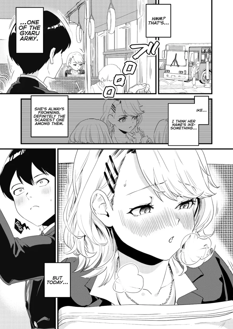 The Gyaru Girl is Cumming on the Bus \ Galko wa Bus de Zecchouchuu porn comic picture 4