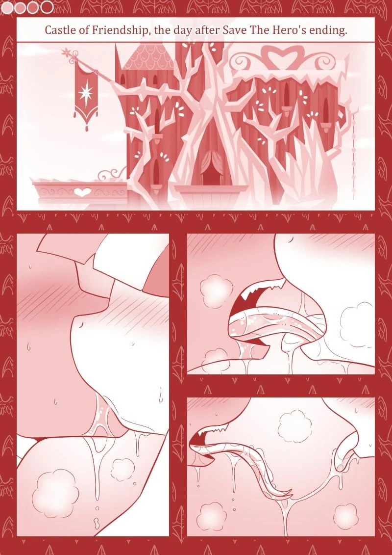 The Hero Was Saved porn comic picture 2