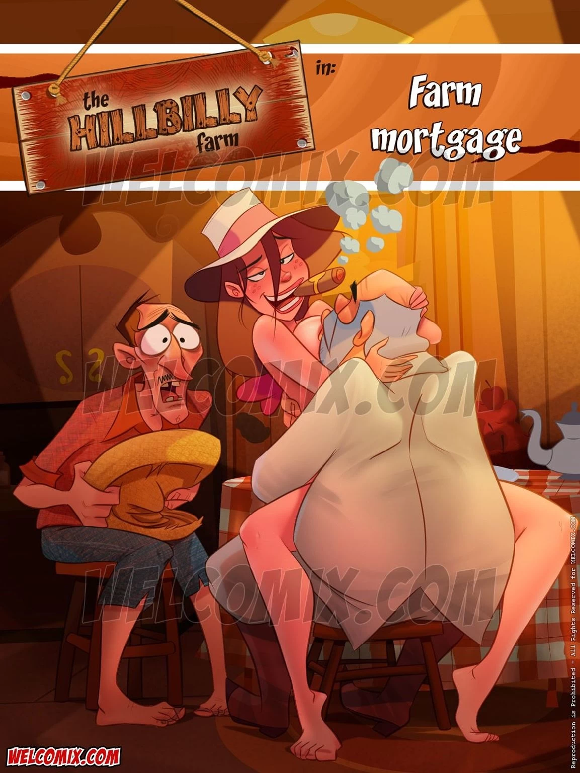 The Hillbilly Farm 13 - Farm Mortgage porn comic picture 1