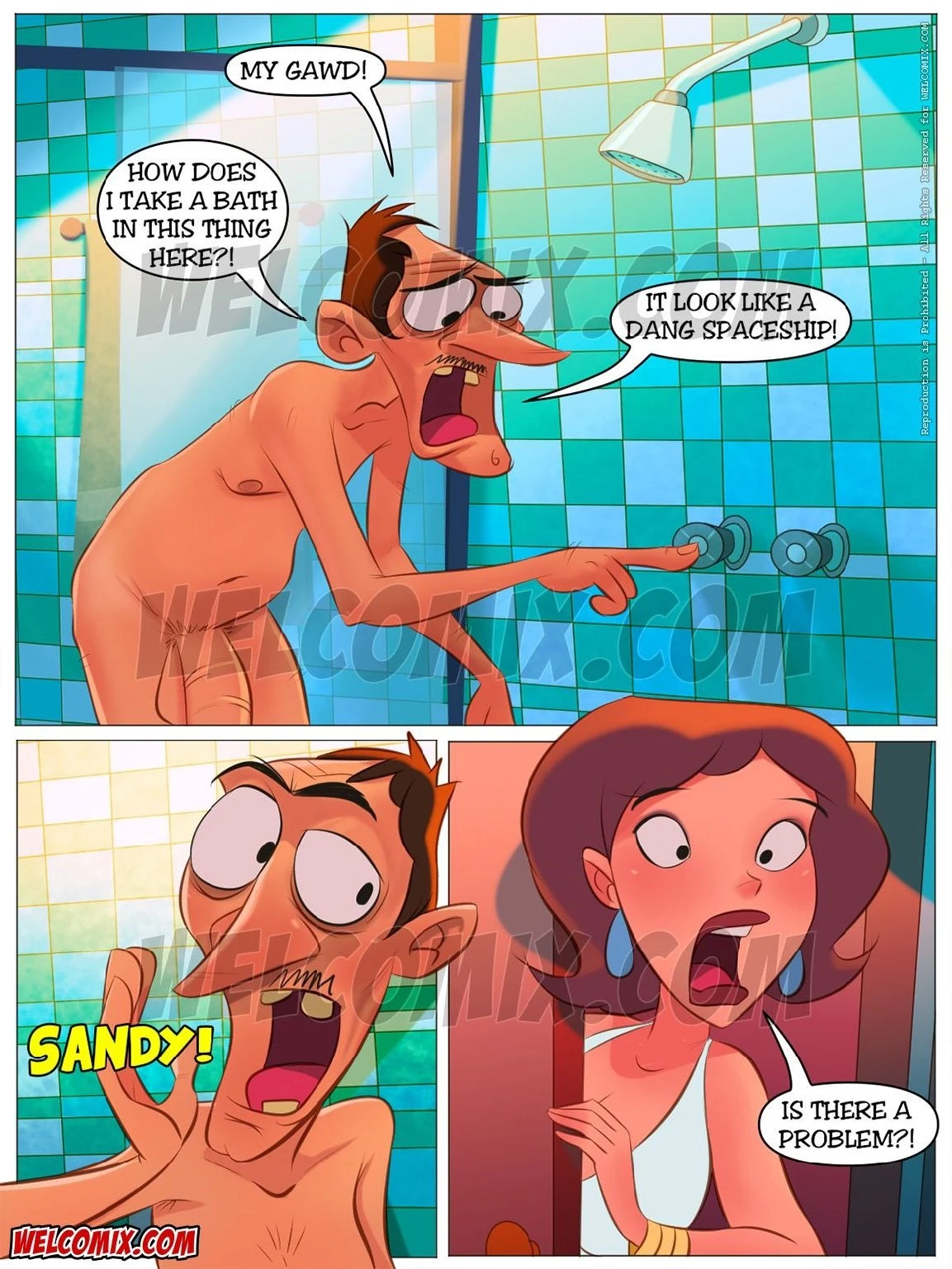 The Hillbilly Farm 15 - Vacation In The Big City porn comic picture 7