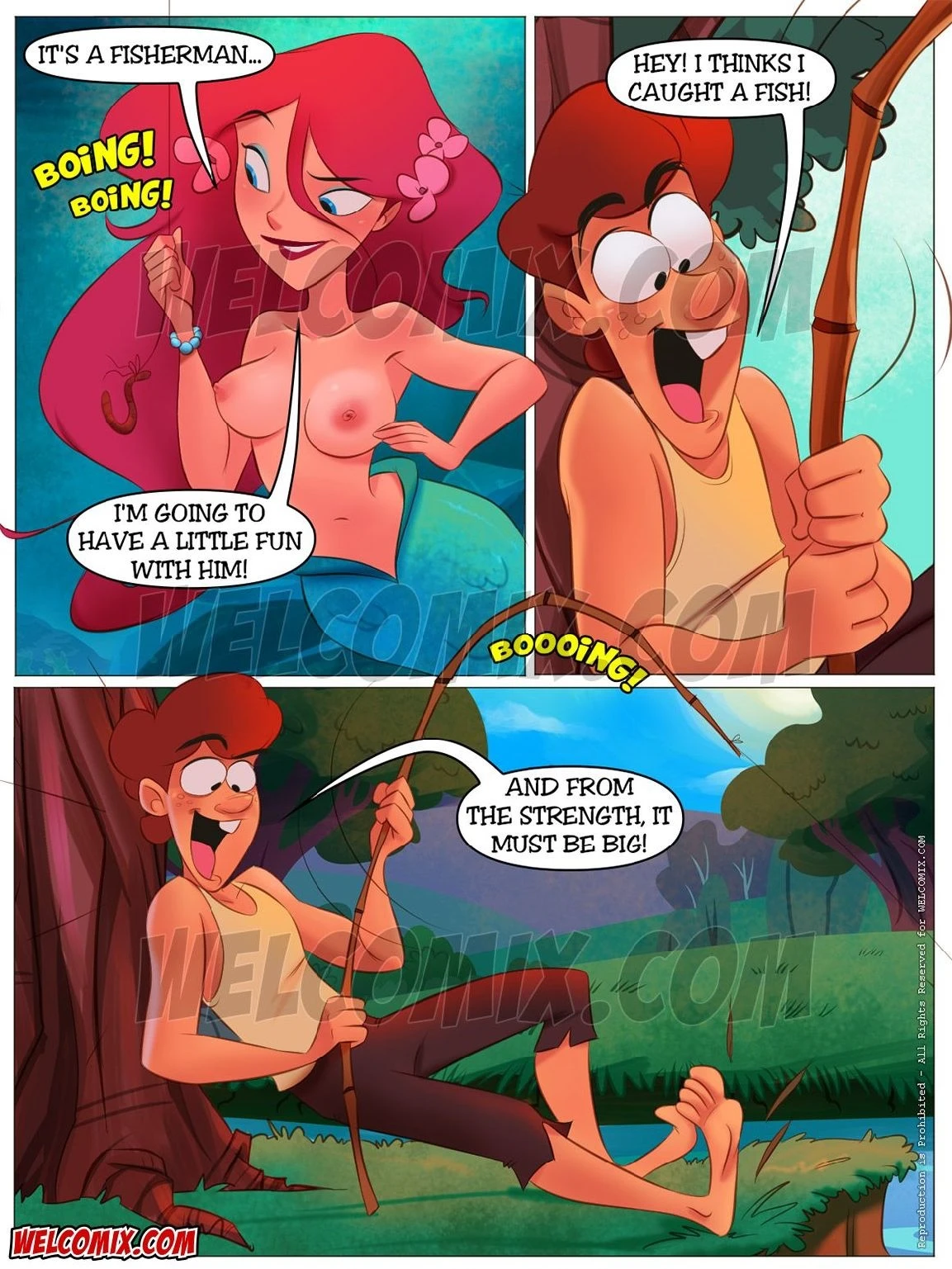 The Hillbilly Farm 17 - Fish Story porn comic picture 4