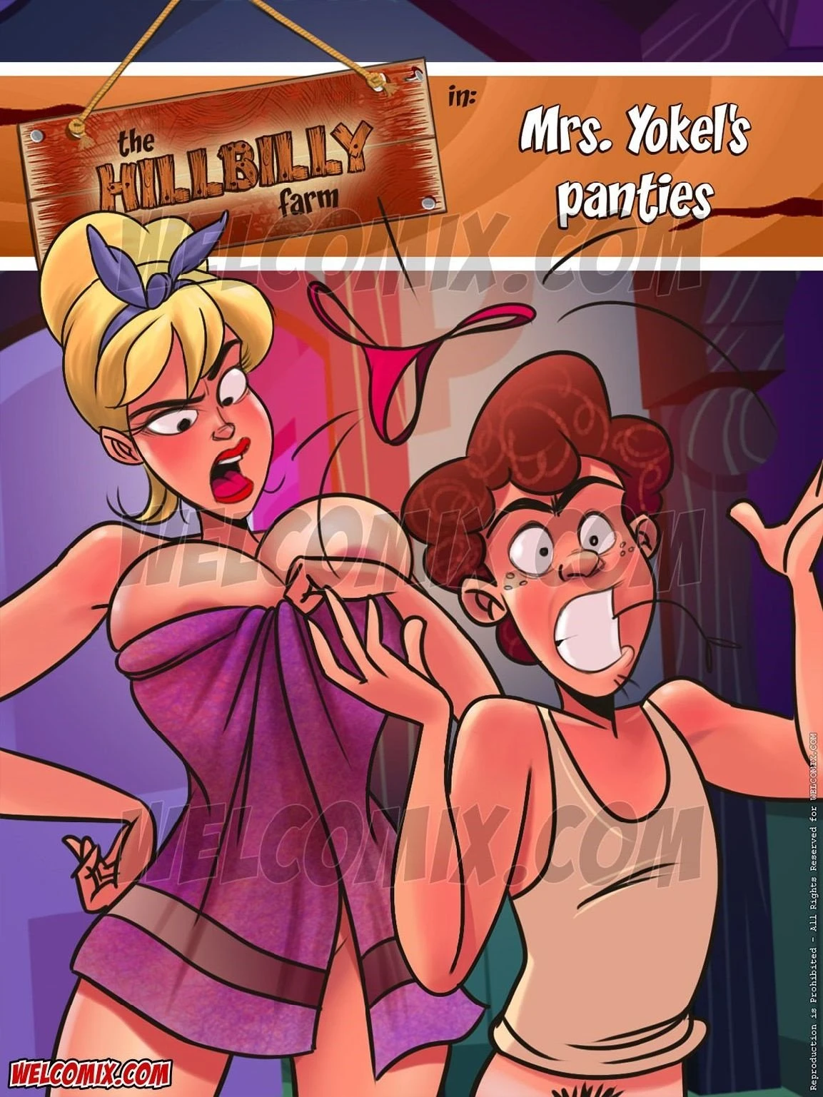 The Hillbilly Farm 2 - Mrs. Yokel's Panties porn comic picture 1