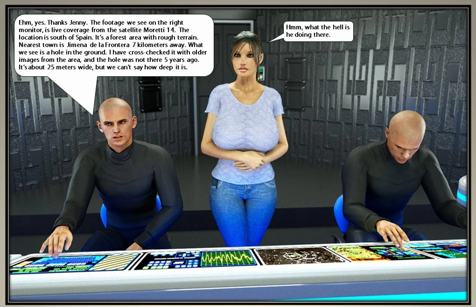 The Hole porn comic picture 13