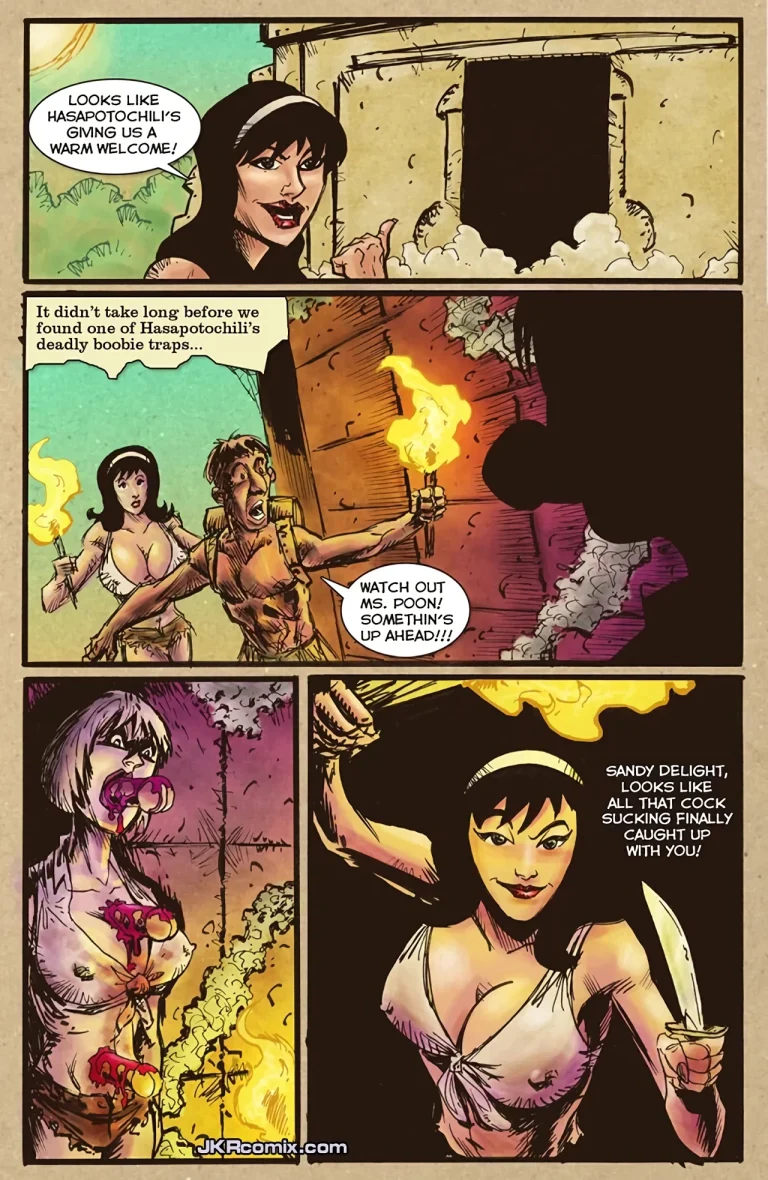 The Hot Adventures Of California Poon 1-3 porn comic picture 3