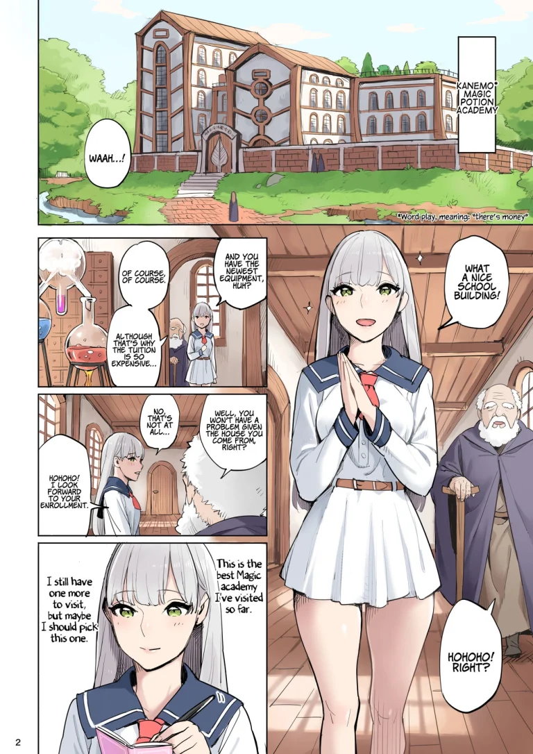 The Ingredient for the Magic Potion porn comic picture 2