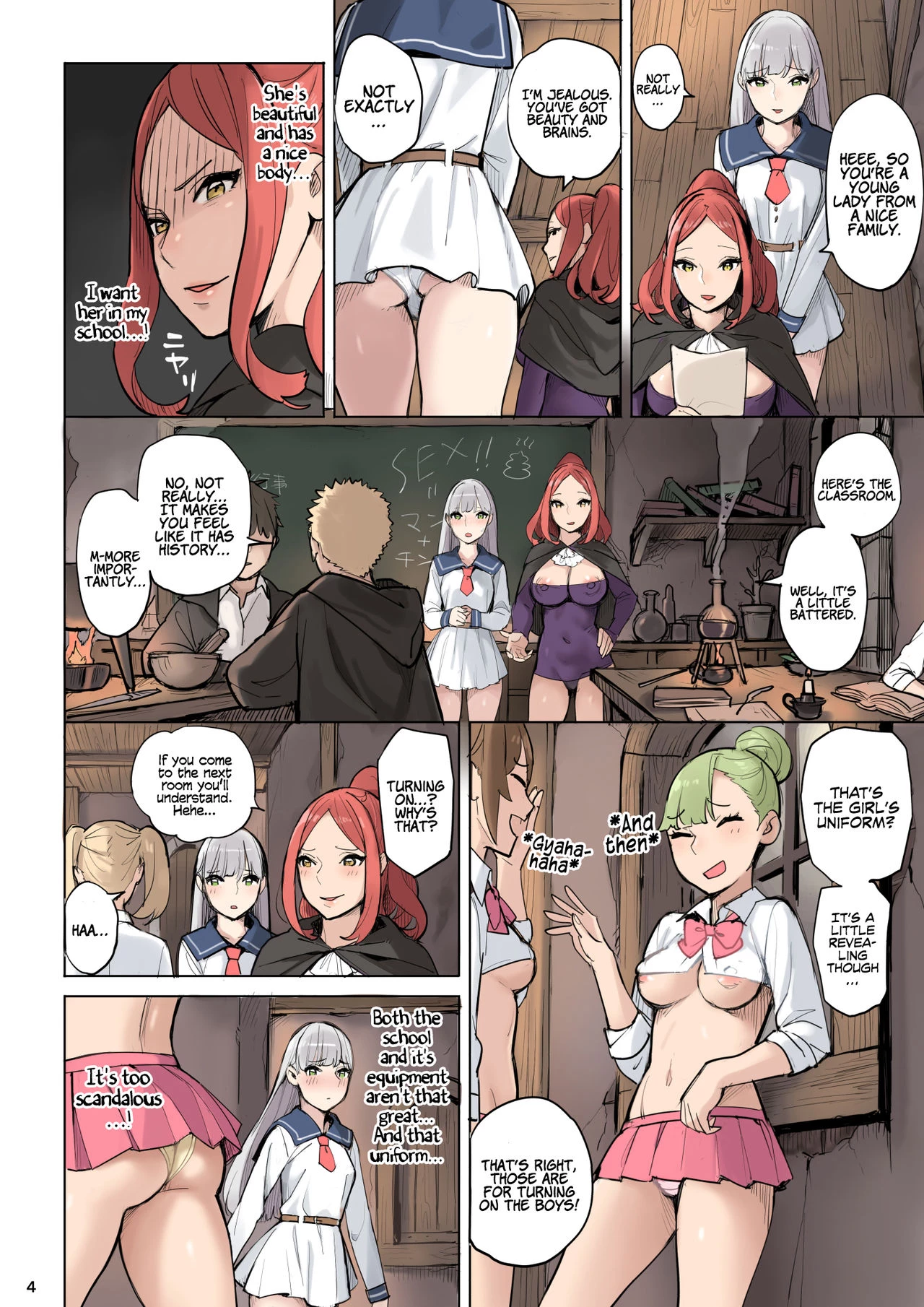 The Ingredient for the Magic Potion porn comic picture 4