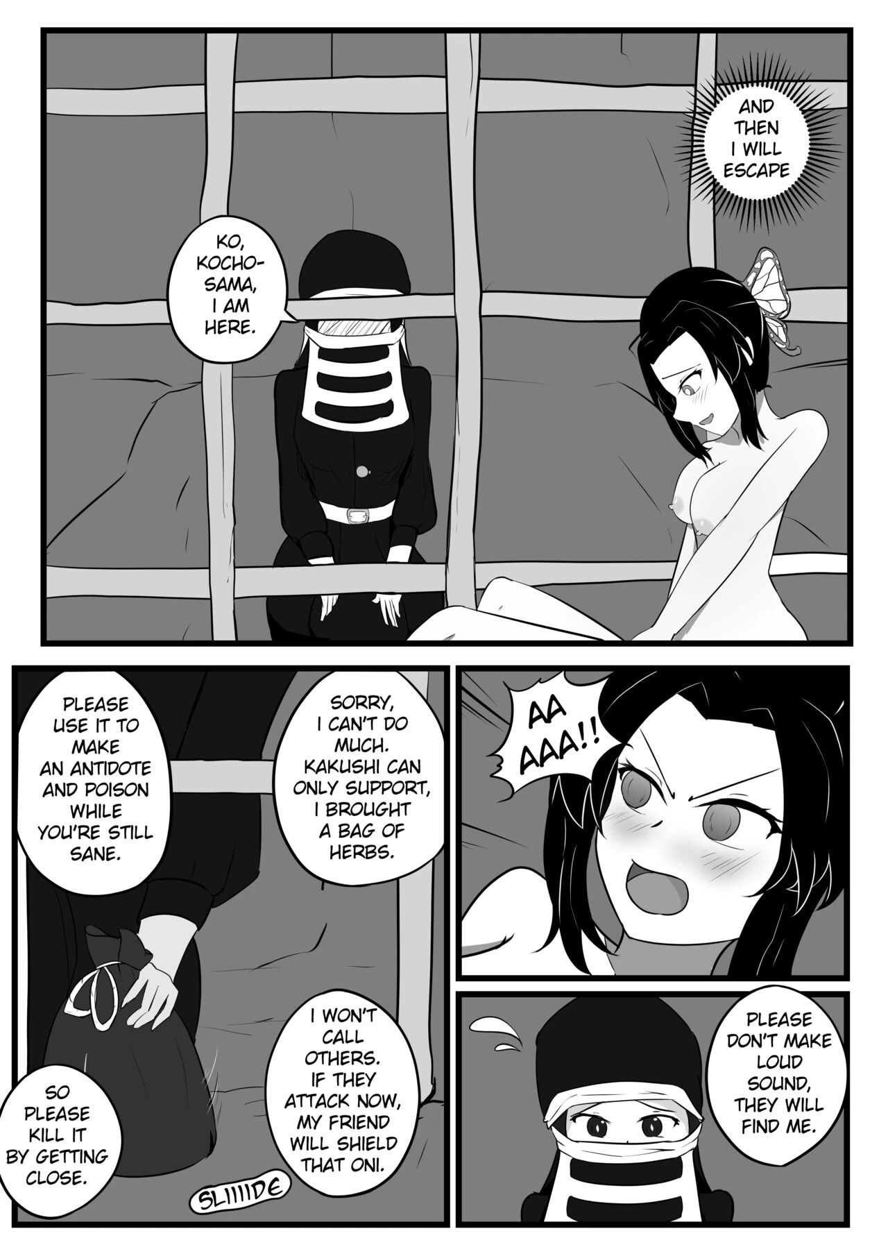 The Insect Hashira Can't Beat The Weakest Oni porn comic picture 16