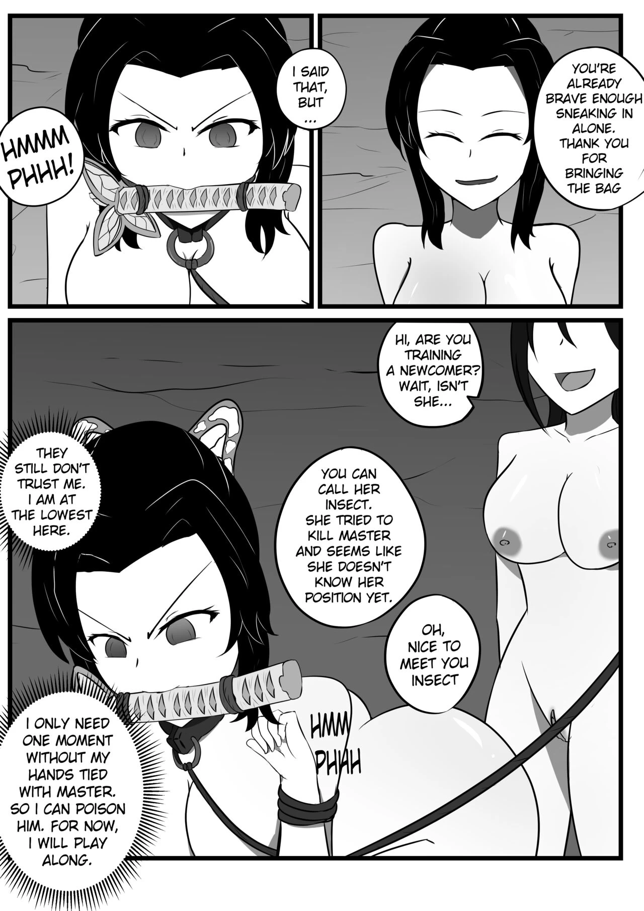 The Insect Hashira Can't Beat The Weakest Oni porn comic picture 17