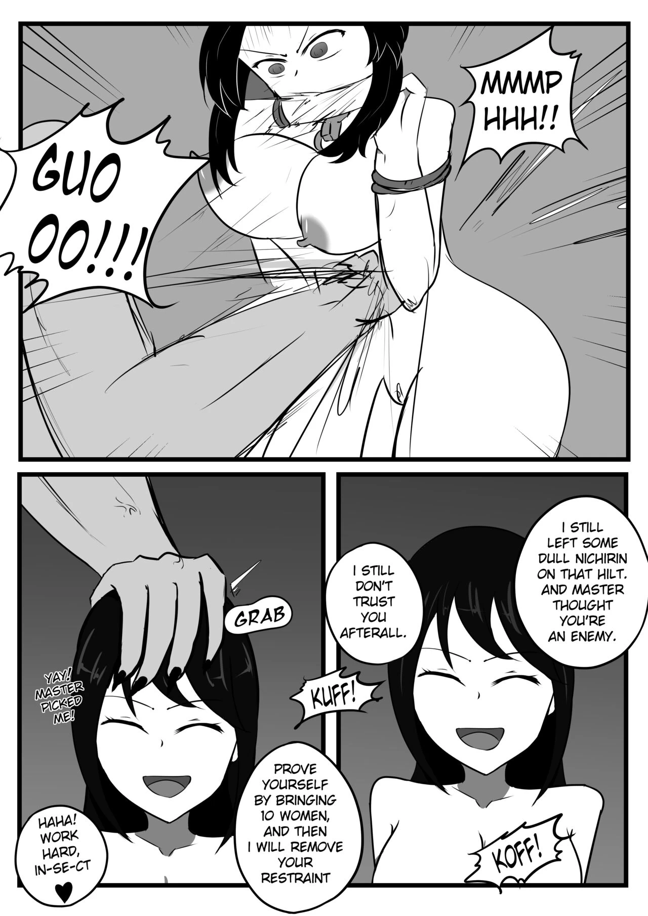 The Insect Hashira Can't Beat The Weakest Oni porn comic picture 19