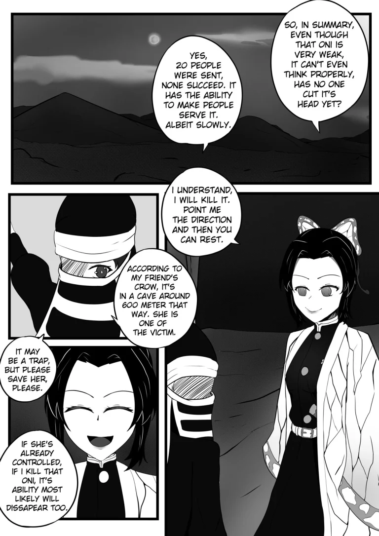The Insect Hashira Can't Beat The Weakest Oni porn comic picture 2