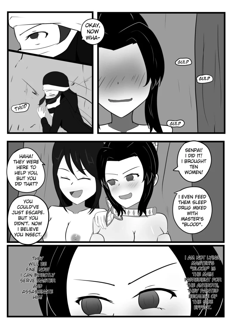 The Insect Hashira Can't Beat The Weakest Oni porn comic picture 21