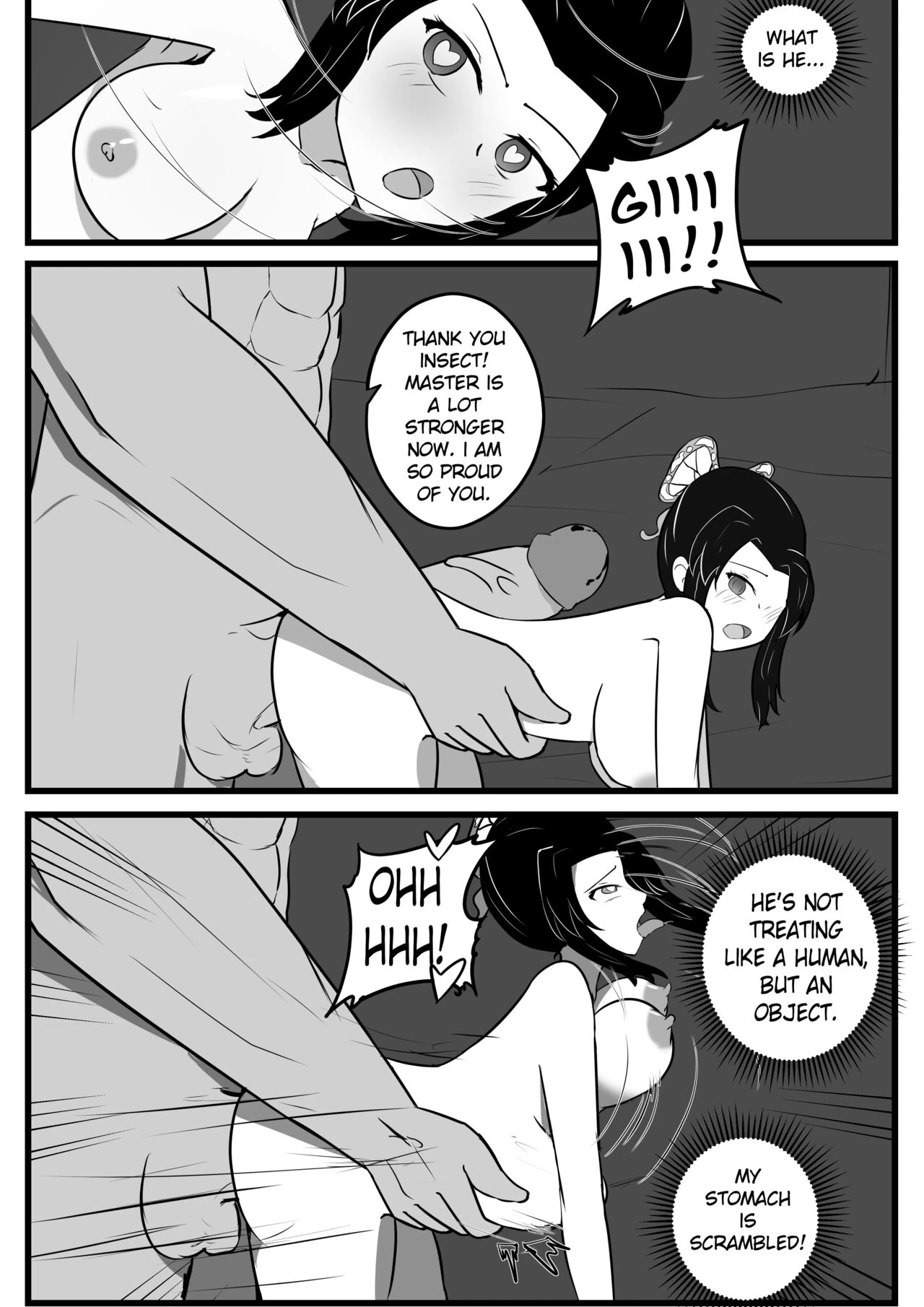 The Insect Hashira Can't Beat The Weakest Oni porn comic picture 29