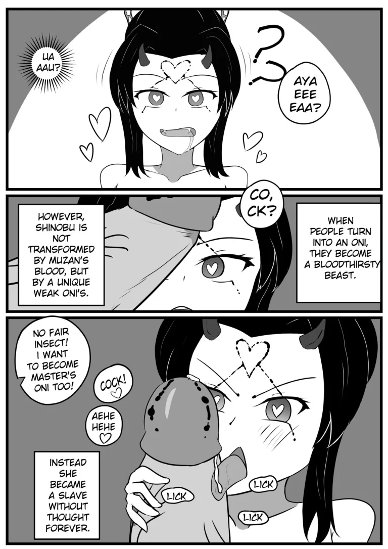 The Insect Hashira Can't Beat The Weakest Oni porn comic picture 32